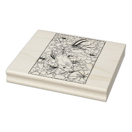 Lycklig Hollow Koi Stämpel