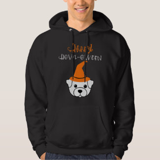 Lycklig holloween för Vuxen och Hundälskare för ba Hoodie