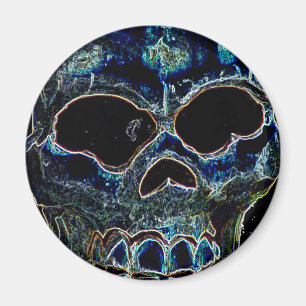 Lycklig Holloween_ Magnet