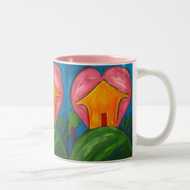 Lycklig Home Mugg (Höger)