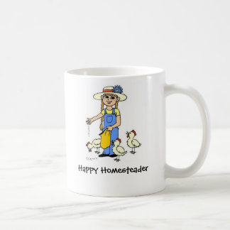 Lycklig Homesteader Kaffemugg