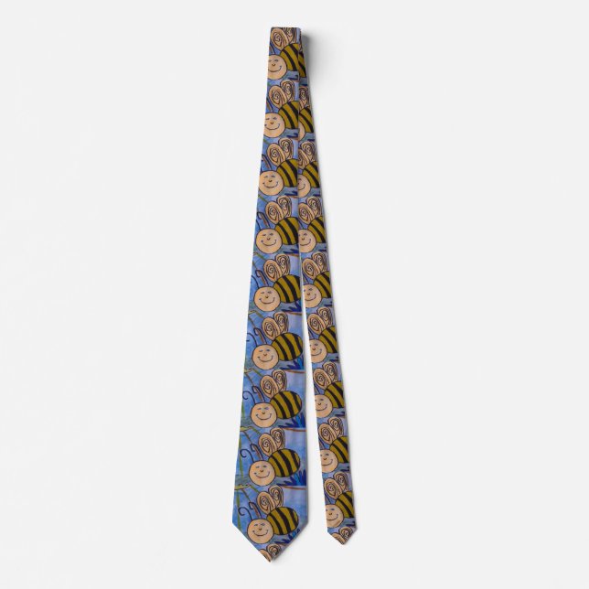 Lycklig Honeybee Neck Tie Slips (Framsida)