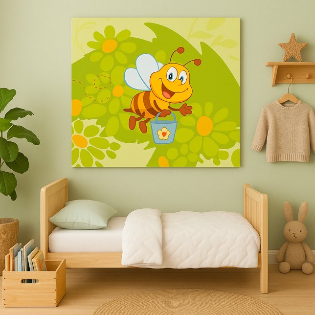 Lycklig HonungsBee Poster (Skapare uppladdad)