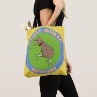 Lycklig-hoppande kiwi-fågel med tecknad av buggtid