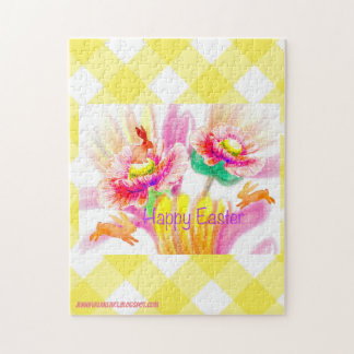 Lycklig Hopping Bunnies Puzzle Pussel