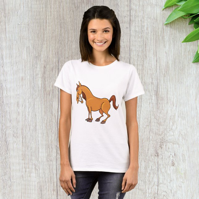 Lycklig Horse T Shirt (Skapare uppladdad)