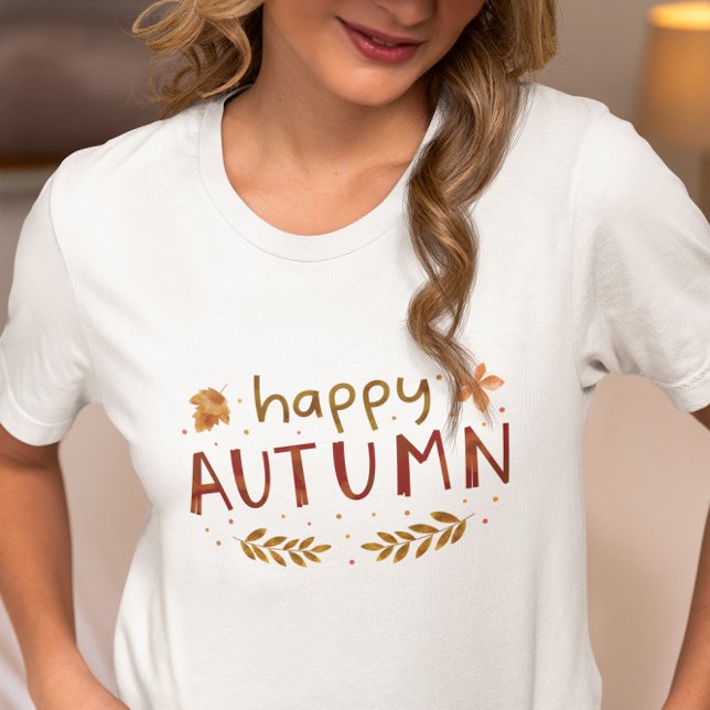 Lycklig höst,Fall Vibes T Shirt (Skapare uppladdad)