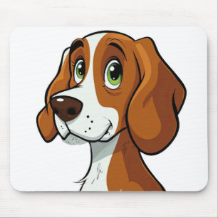 "Lycklig Hound"-musknapp Musmatta
