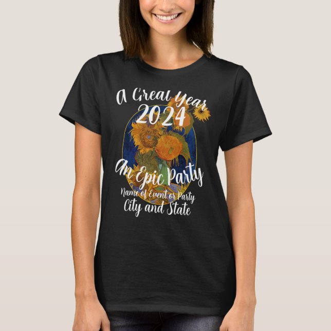 Lycklig Hour Bachelor Bachelorette Pension 2024 T Shirt (Framsida)