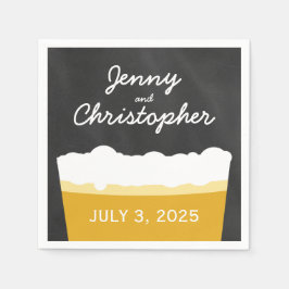 Lycklig-hour Brewery Craft Beer Party Napkins Pappersservett