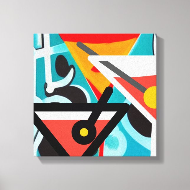 Lycklig Hour Canvastryck (Framsida)