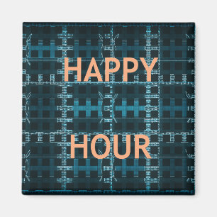 Lycklig Hour Fridge Magnets Magnet
