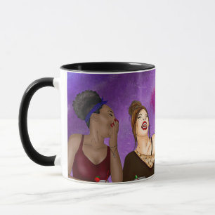Lycklig Hour Mångfald Artwork Mugg