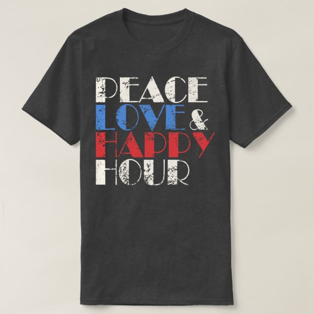 Lycklig Hour T Shirt (Design framsida)