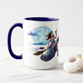Lycklig Hour Witch (cutout) Mugg