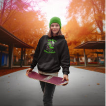 Lycklig Howl-o-ween Varg Riding på Skateboard