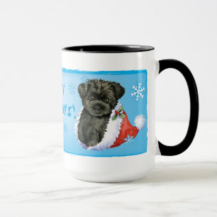 Lycklig Howliday Affenpinscher Mugg