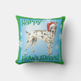 Lycklig Howliday American Hairless Terrier Kudde