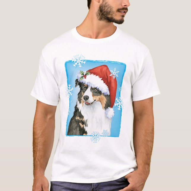 Lycklig Howliday Aussie T-shirt (Framsida)