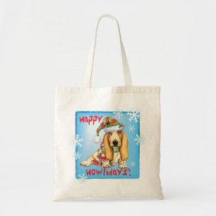 Lycklig Howliday Basset Tygkasse