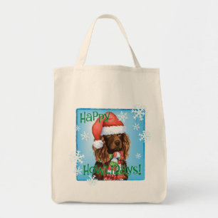 Lycklig Howliday Boykin Spaniel Tygkasse