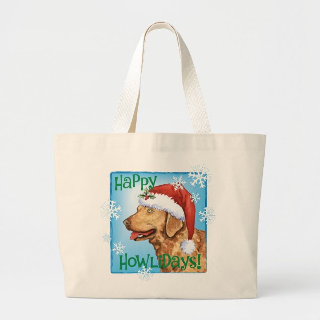 Lycklig Howliday Chessie Jumbo Tygkasse (Framsidan)