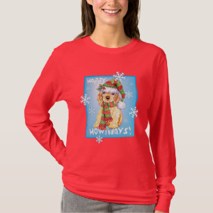 Lycklig Howliday cockerspanielSpaniel Tee Shirt