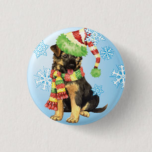 Lycklig Howliday German Shepherd Knapp