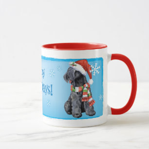 Lycklig Howliday Kerry blåttTerrier Mugg