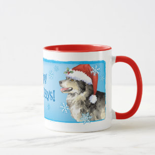 Lycklig Howliday Malemute Mugg