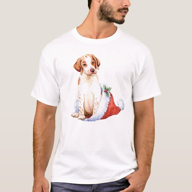 Lycklig Howliday Pointer T-Shirt (Framsida)