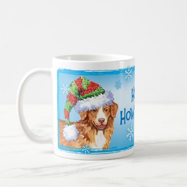 Lycklig Howliday Toller Kaffemugg (Vänster)