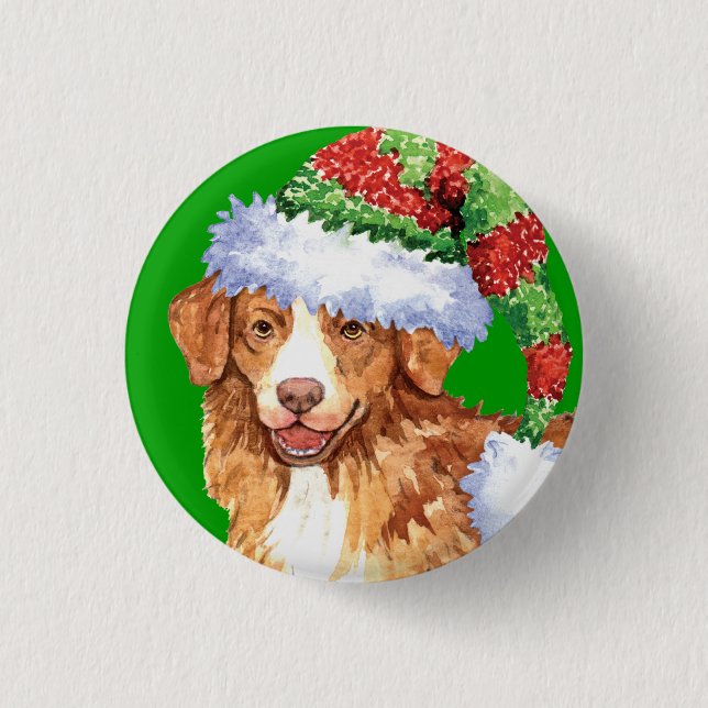 Lycklig Howliday Toller Knapp (Framsida)