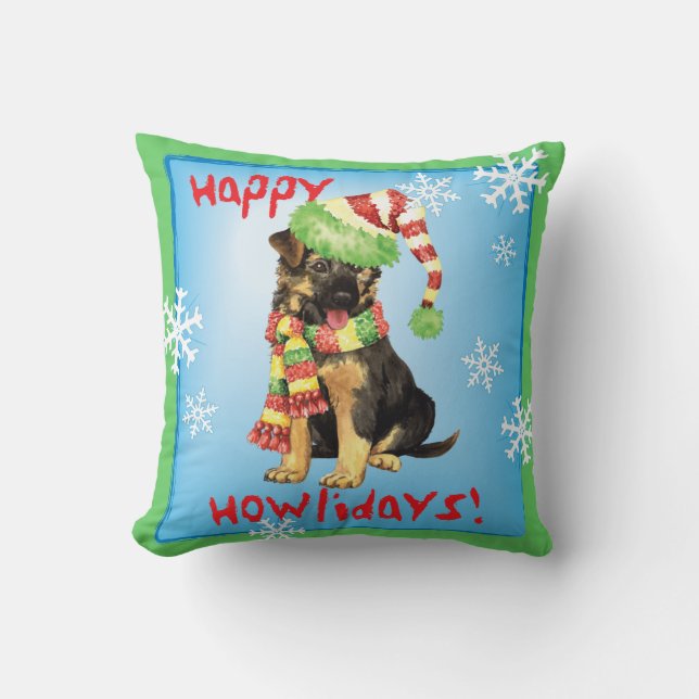 Lycklig Howliday tysk herde Kudde (Framsida)