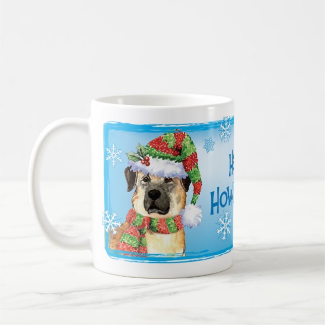 Lycklig Howlidays Anatolian Shepherd Coffee Mugg (Vänster)