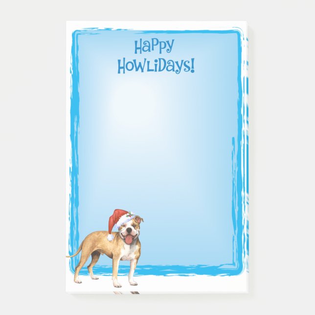 Lycklig Howlidays APBT Post-it Block (Framsida)