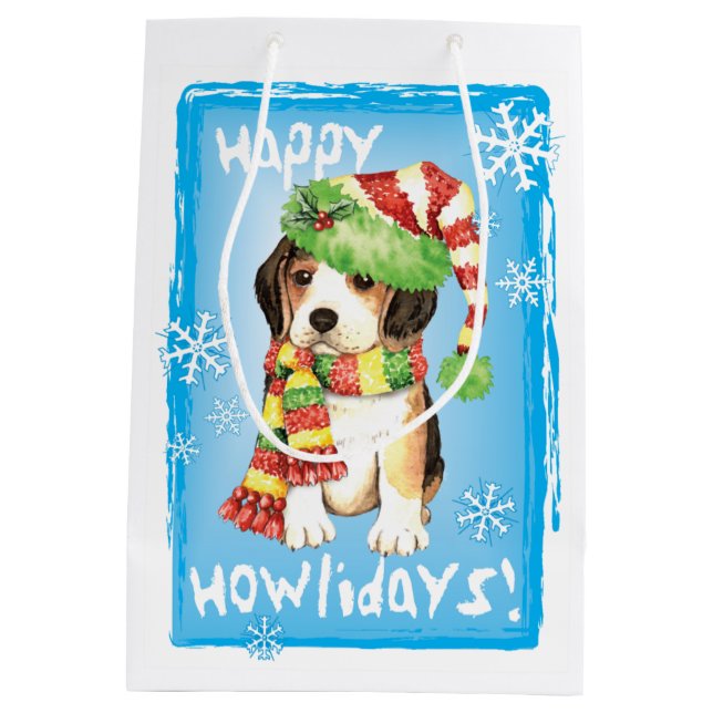 Lycklig Howlidays Beagle (Baksidan)