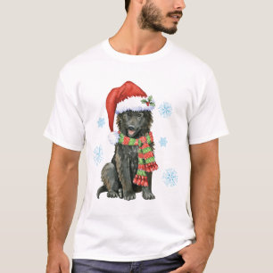 Lycklig Howlidays belgiska Sheepdog T Shirt