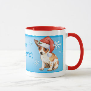 Lycklig Howlidays Chihuahua Mugg