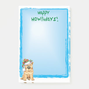 Lycklig Howlidays ChowChow Post-it Block