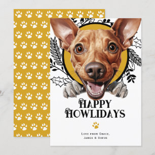 Lycklig Howlidays Cirneco dell'Etna Hund jul Julkort