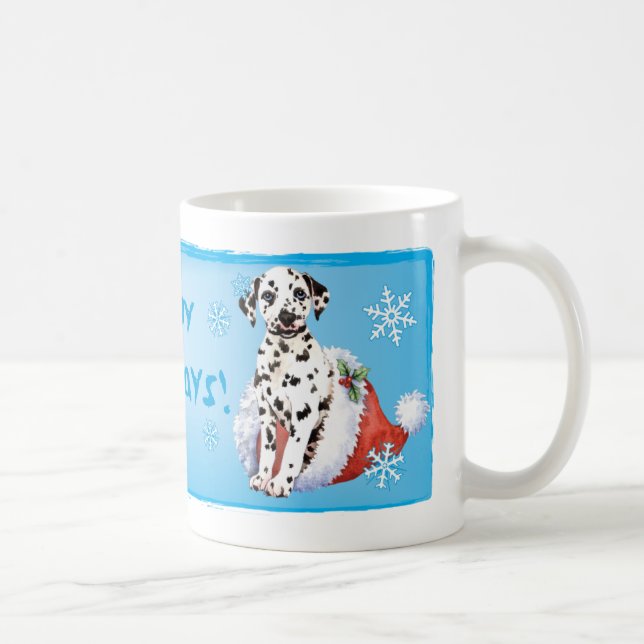 Lycklig Howlidays Dalmatian Kaffemugg (Höger)