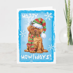 Lycklig Howlidays Dogue Helgkort