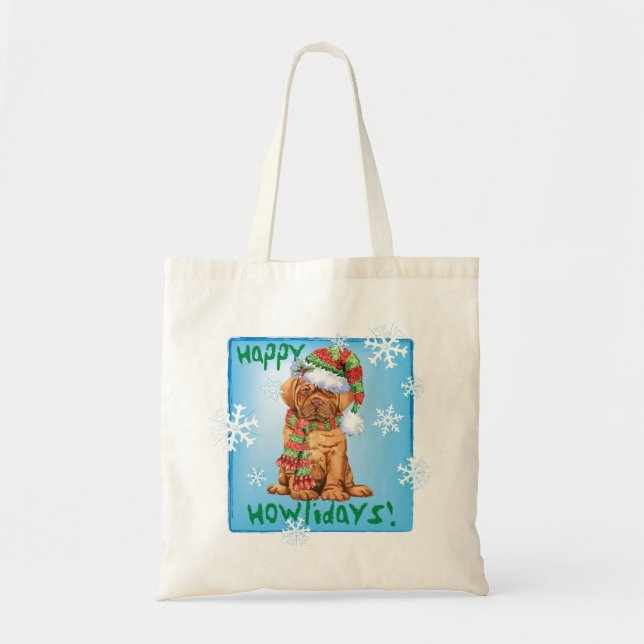 Lycklig Howlidays Dogue Tygkasse (Framsidan)