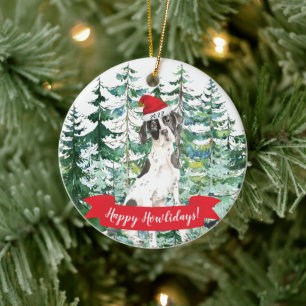 Lycklig Howlidays Engelska pekaren jul Ornament