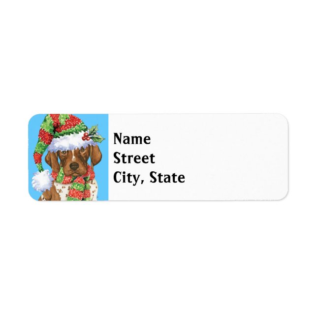 Lycklig Howlidays GSP Returadress Etikett (Framsidan)