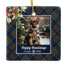 Lycklig Howlidays Hund Blue Play-jul