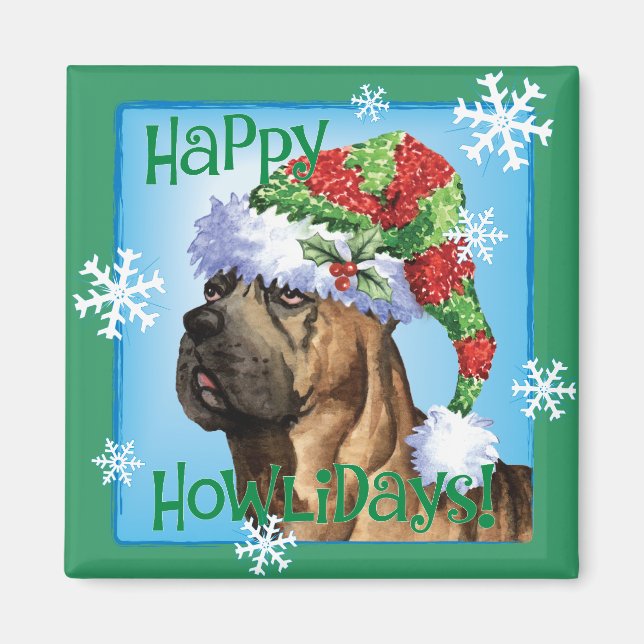 Lycklig Howlidays Käpp Corso Magnet (Framsidan)