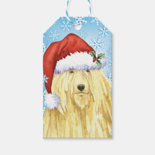 Lycklig Howlidays Komondor Presentetikett