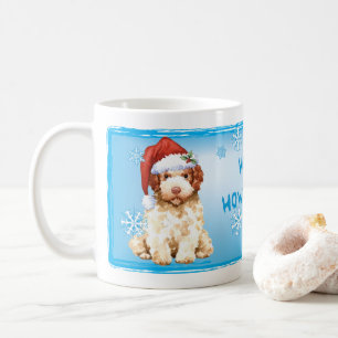 Lycklig Howlidays Lagotto Romagnolo Coffee Mugg